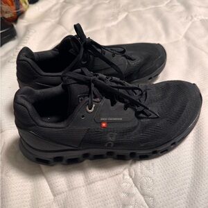 On Running Black Athletic Shoes